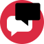 Speech bubble icon 64x64