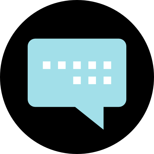 Speech bubble icon