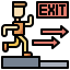 Emergency exit іконка 64x64