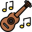 Guitar music icon 64x64