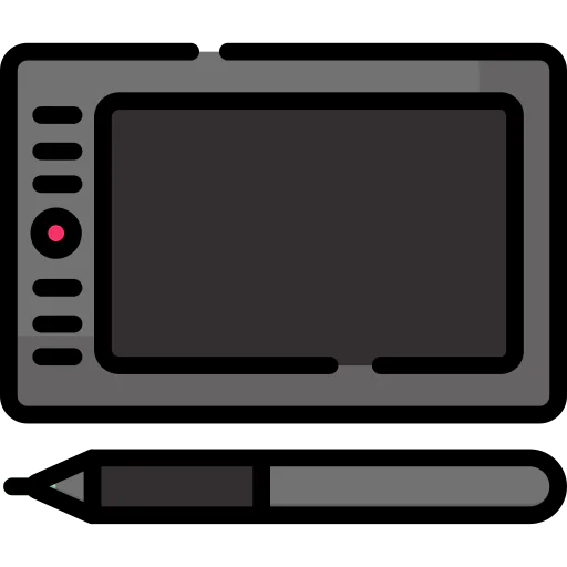 Graphic tablet icon