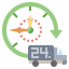 24 hours 图标 64x64