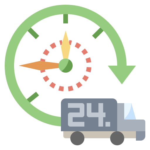 24 hours icon