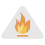 Flammable icon 64x64