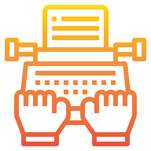 Typewriter icon
