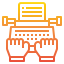 Typewriter biểu tượng 64x64