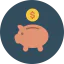 Piggy bank icon 64x64