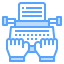 Typewriter biểu tượng 64x64