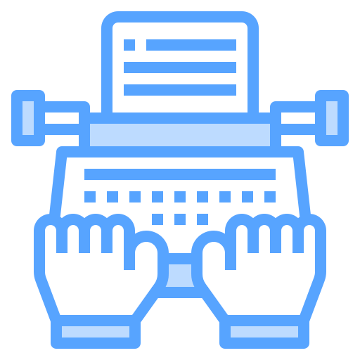 Typewriter icon
