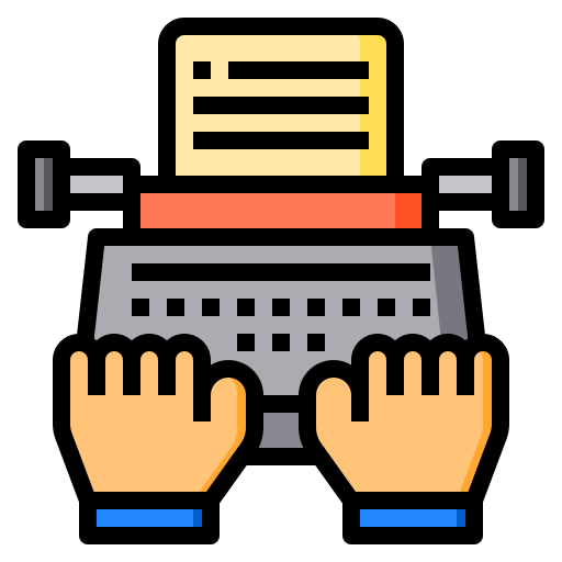 Typewriter icon