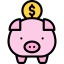 Piggy bank icon 64x64