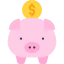 Piggy bank icon 64x64