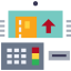 Atm machine icon 64x64