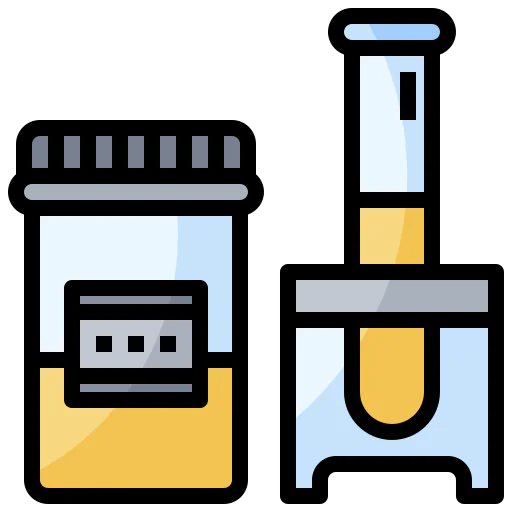 Urine sample icon