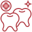 Healthy tooth icon 64x64
