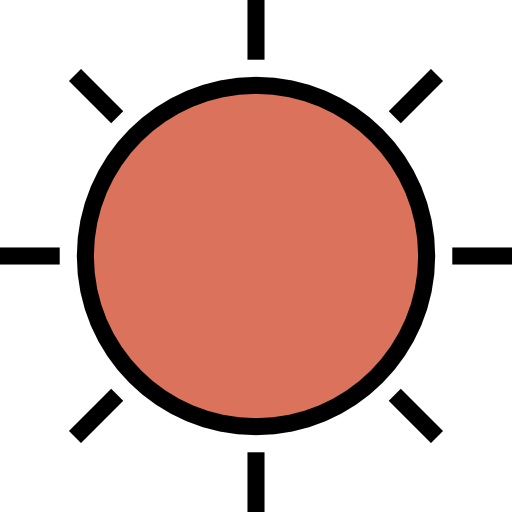 Sun icon