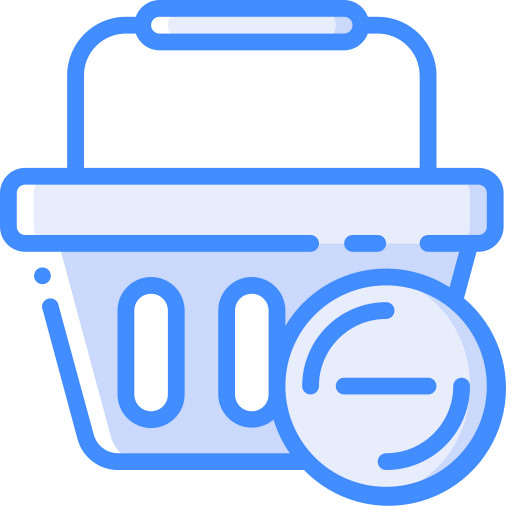 Remove from cart icon