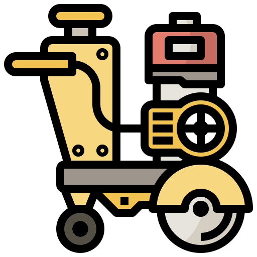 Construction machine icon