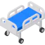 Hospital bed icon 64x64