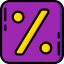 Percentage icon 64x64