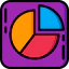 Pie chart icon 64x64