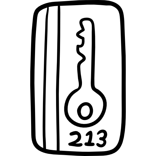 Card key icon