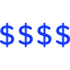 Dollar icon 64x64