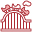 Roller coaster icon 64x64