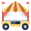 Circus tent Circus tent icon 64x64