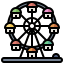 Ferris wheel Ikona 64x64