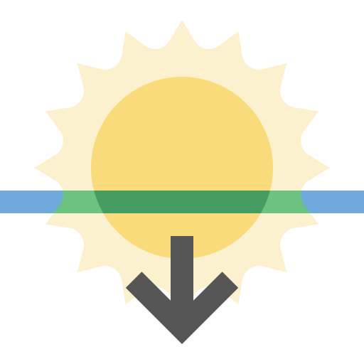 Sunset icon