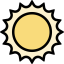 Sun icon 64x64