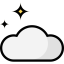 Cloudy night ícono 64x64