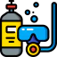 Snorkel gear icon 64x64