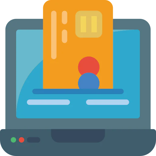 Online payment icon