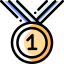 Gold medal Ikona 64x64