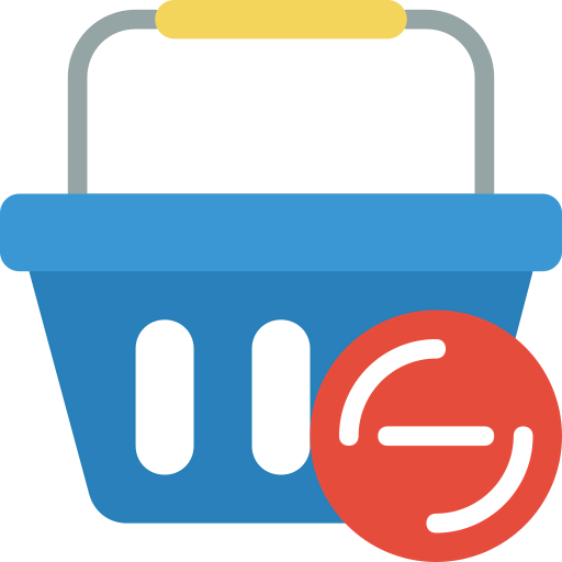 Remove from cart Symbol