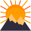 Sunset icon 64x64