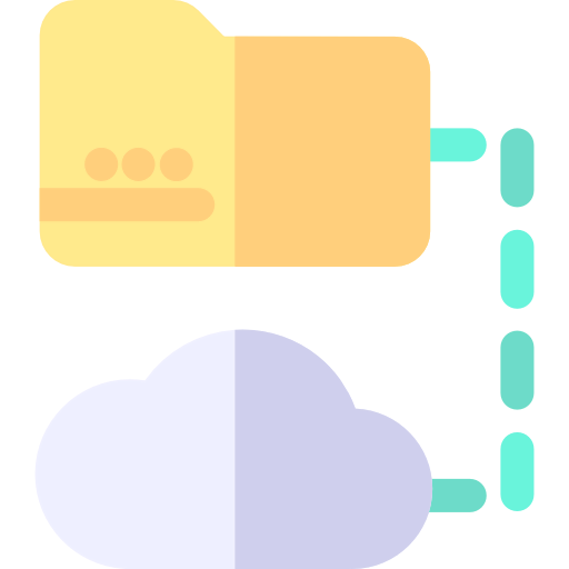 Cloud computing icon