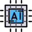 Artificial intelligence icon 64x64