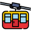 Cable car cabin icon 64x64