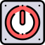 Power button icon 64x64
