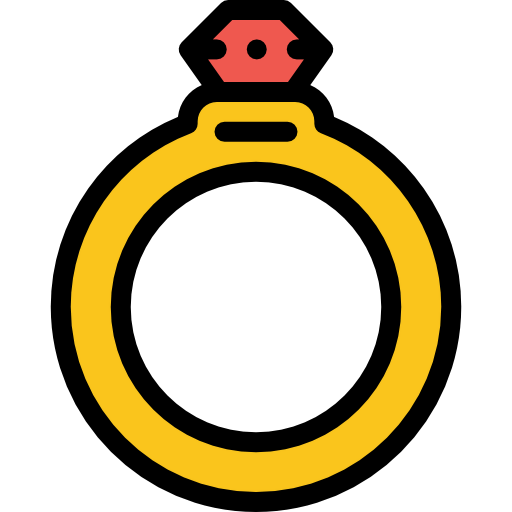 Diamond ring icon