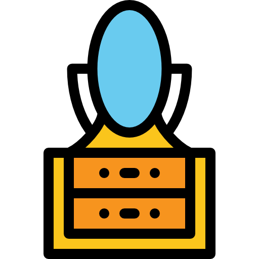 Dressing table icon
