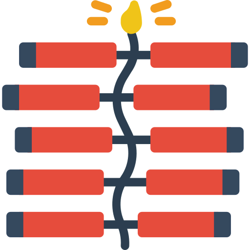 Fire cracker icon