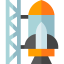 Rocket ship launch Symbol 64x64