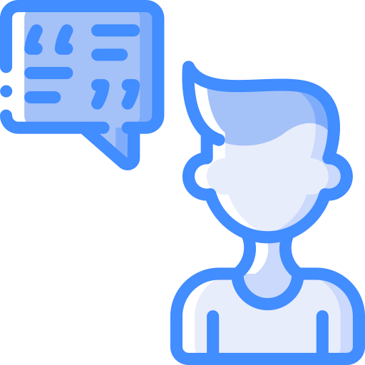 Speech bubble icon