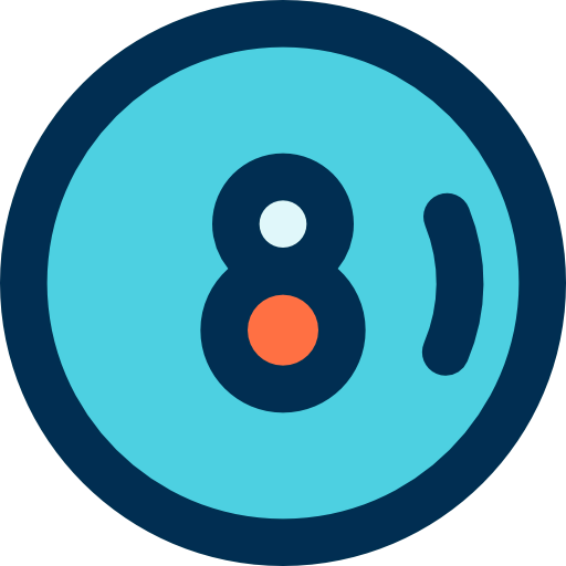 Pool ball icon