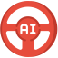 Steering wheel icon 64x64