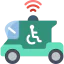 Autonomous car icon 64x64